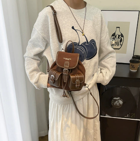 Fashionable All-match Niche Backpack Daily Commuter Bag