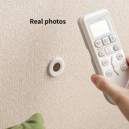 Magnetic Remote Holder Wall Mount No Drill Modern White