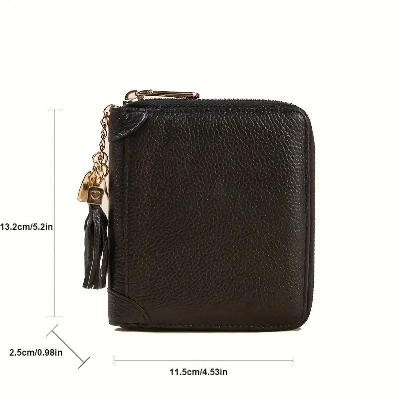 Mini Credit Card Holder For Women RFID Blocking Multifunctional Zipper Coin Purse Large Capacity Card Holder Credit Card Holders Credit Card Case