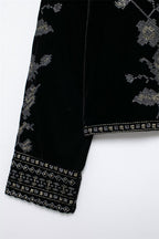 Women's Casual Embroidered Velvet Jacket