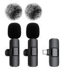 Wireless Lavalier Microphone Drag Two Outdoor