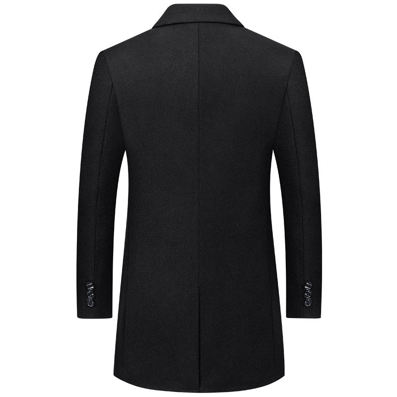 Autumn And Winter New Men's Woolen Coat