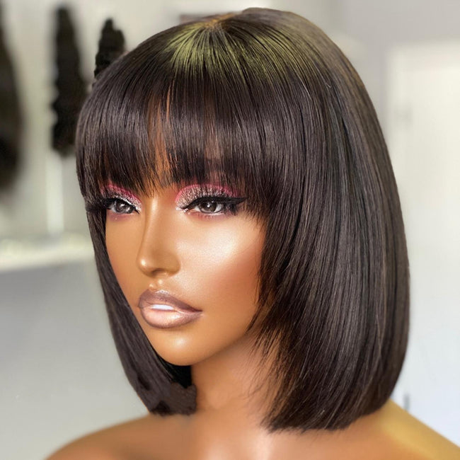 Su Bob's Human Hair Lace Wig Hover Image