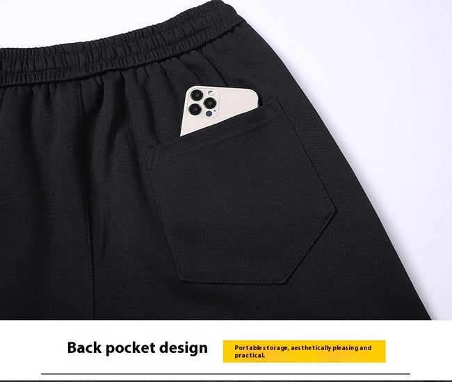 Pure Cotton Solid Color Leisure Sports Suit Autumn And Winter Main Image