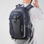 Polyester Men's Outdoor Mountaineering Bag Large Capacity Backpack
