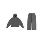 Retro Trend Casual Sports Casual Hoodie Sports Trousers Suit
