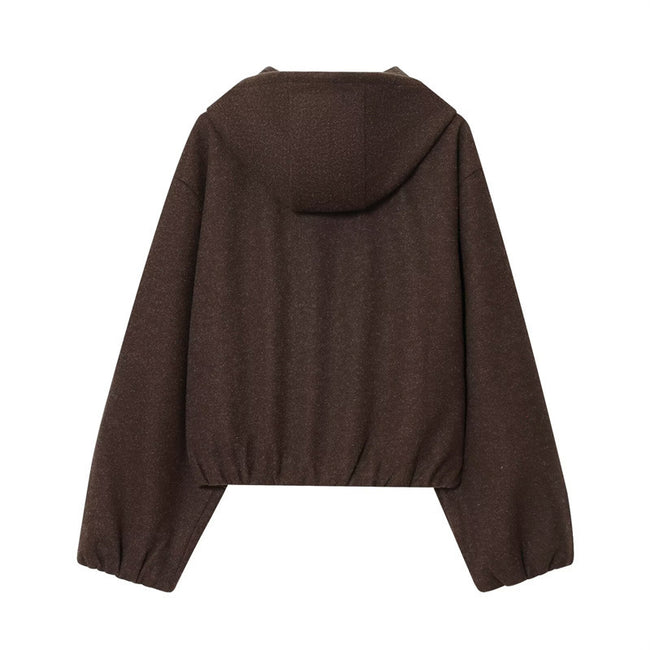 Hooded Jacket Casual Coat Main Image