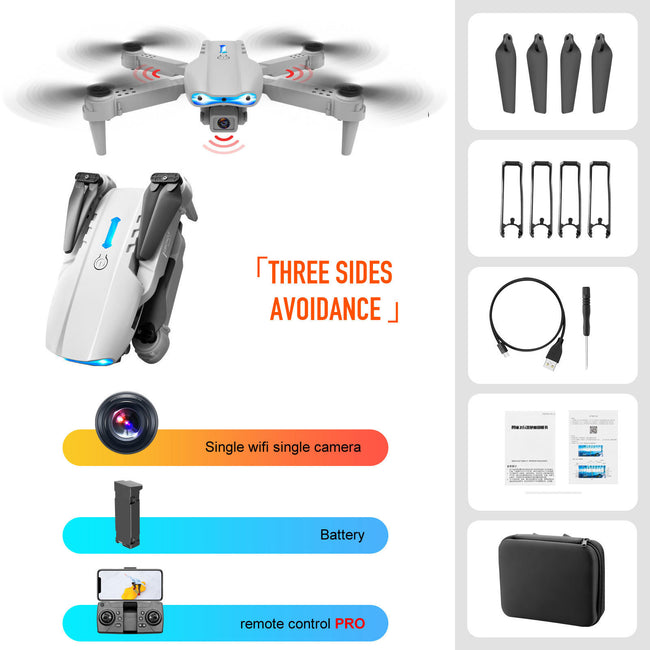 4K Dual Camera Remote Control Three-sided Obstacle Avoidance Drone Main Image
