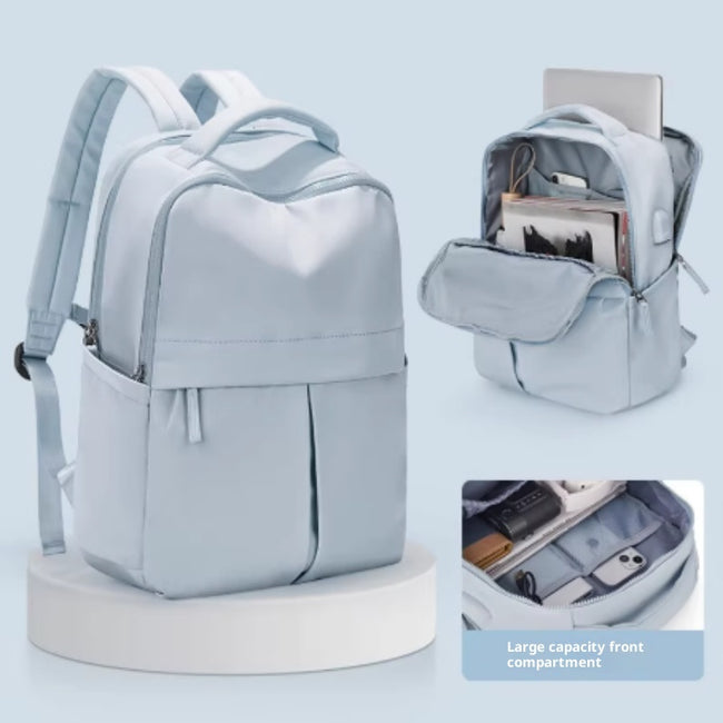 Women's Travel Computer Short Trip Lightweight Backpack Hover Image