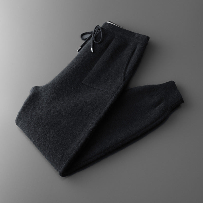 New Thickened Outer Pocket Casual Pants For Men