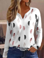 European And American Leisure All-match Fashion Trendy Long Sleeve