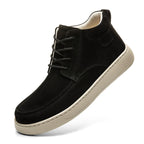Young Men's Middle-top Casual Retro Work Shoes