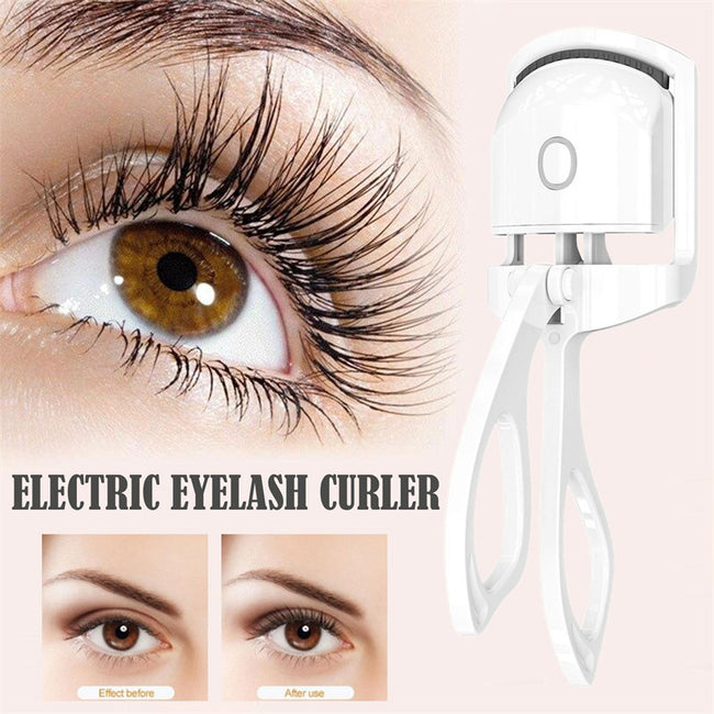 Heated Eyelash Curler Electric Temperature Control Mini Eyelash Curler Electric Portable Charging Main Image