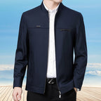 New Spring And Autumn Men's Coat Middle-aged And Elderly Jacket