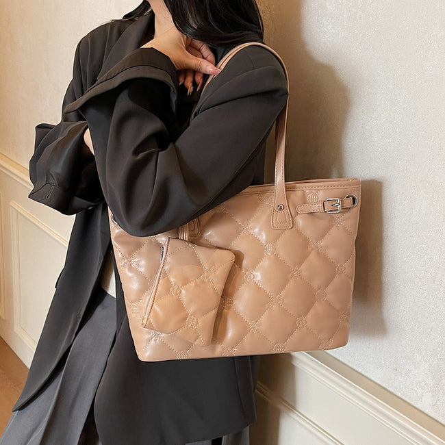 Large-capacity Retro Portable Tote Bag Hover Image