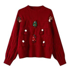 Western Style Loose Slimming Sweater Top