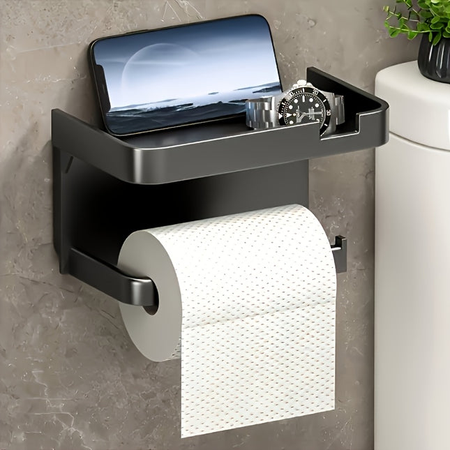 Self Adhesive Wall Mounted Toilet Paper Holder Rack