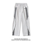 Thin Ice Silk Outdoor Work Clothes Straight Casual Pants