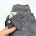 Summer Cotton And Linen Shirt Men's Linen Cotton Thin Japanese-style Retro