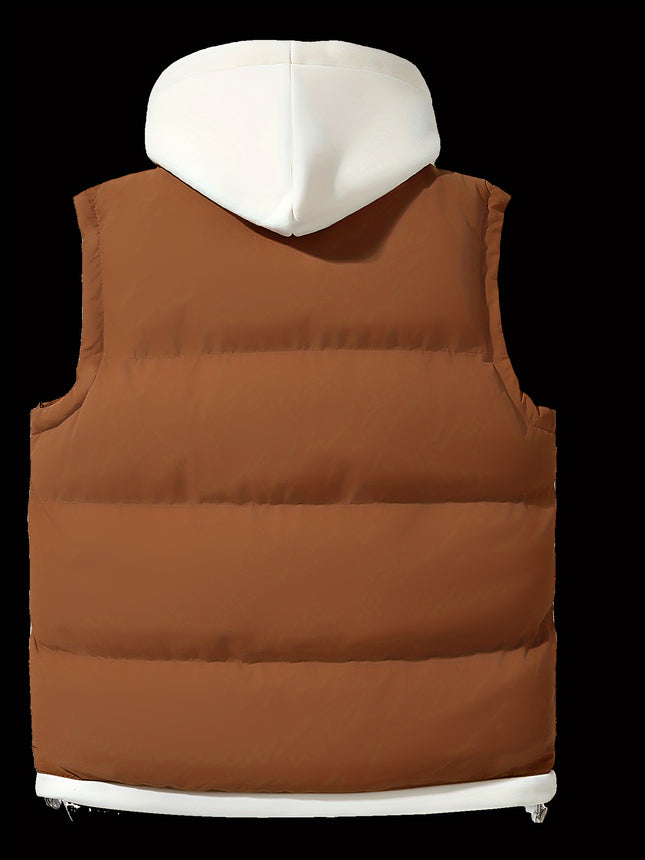 Autumn Winter Fashion Two Piece Vest Jacket For Men Women