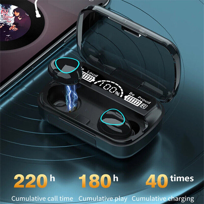 TWS Wireless 5.1 Waterproof Bluetooth Sports Waterproof Earphones Main Image