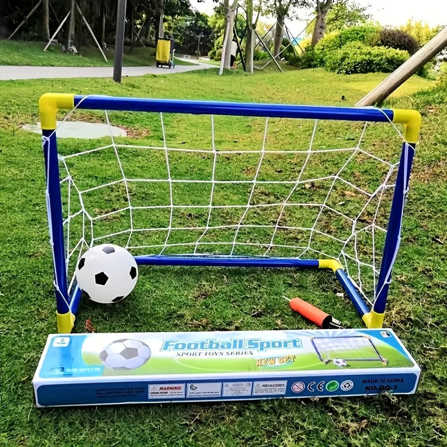 Outdoor Indoor Portable Plastic Football Goal Set Toy