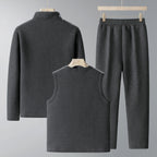 Men's Large Size Velvet Sport Suit