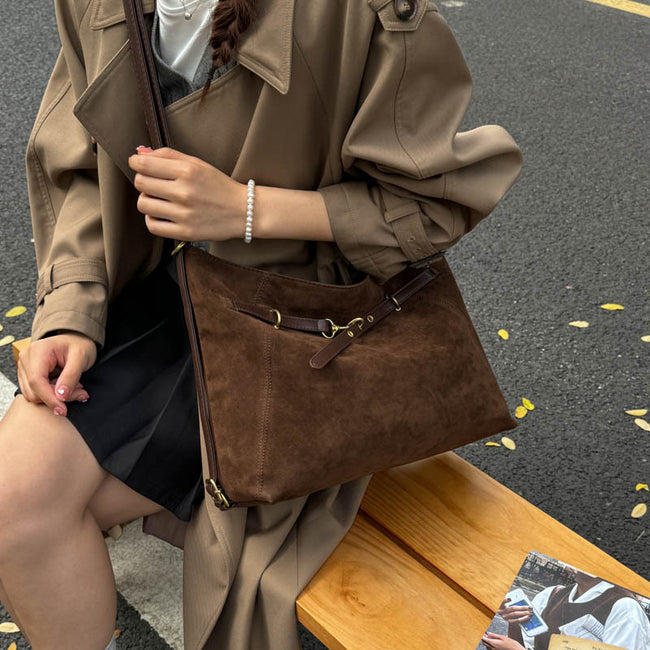 Frosted Double-pass Crossbody Bag Main Image