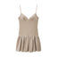 Women's Camisole Fluffy Short Dress
