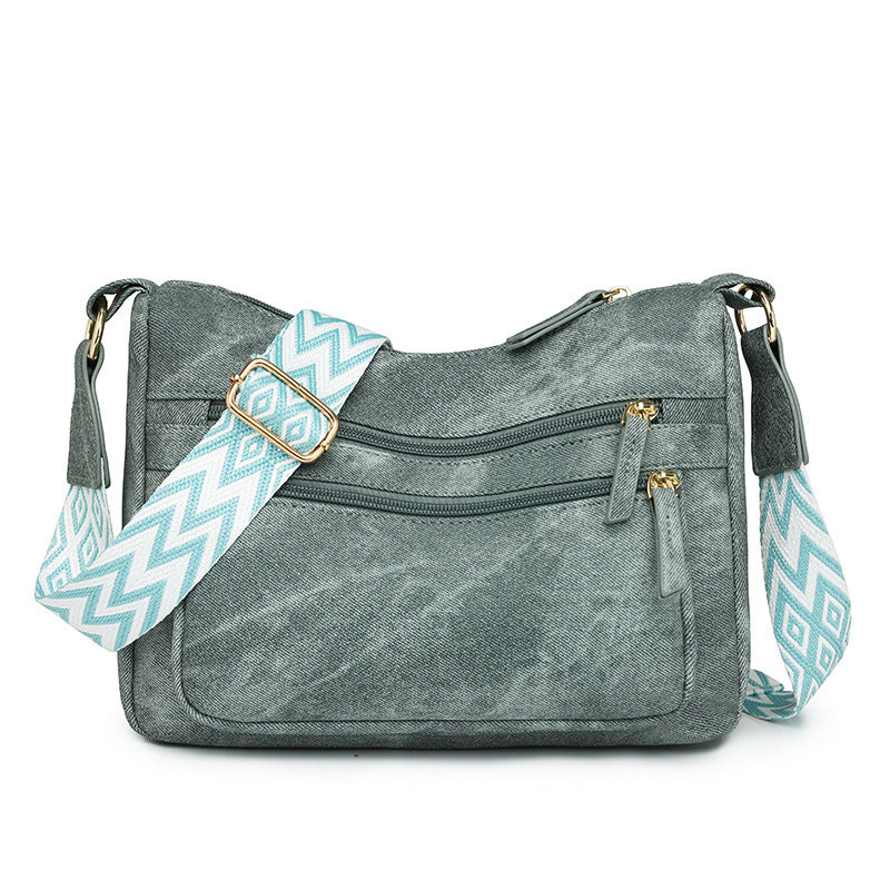 Large Capacity One Shoulder Crossbody New Women's Soft Leather Backpack Bag