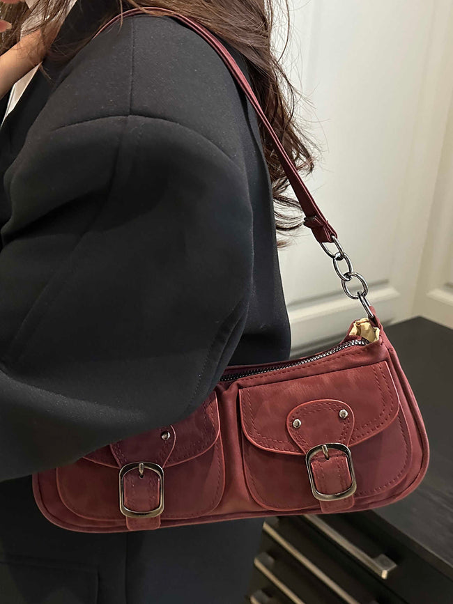 Suede Bag For Women With Large Capacity Main Image