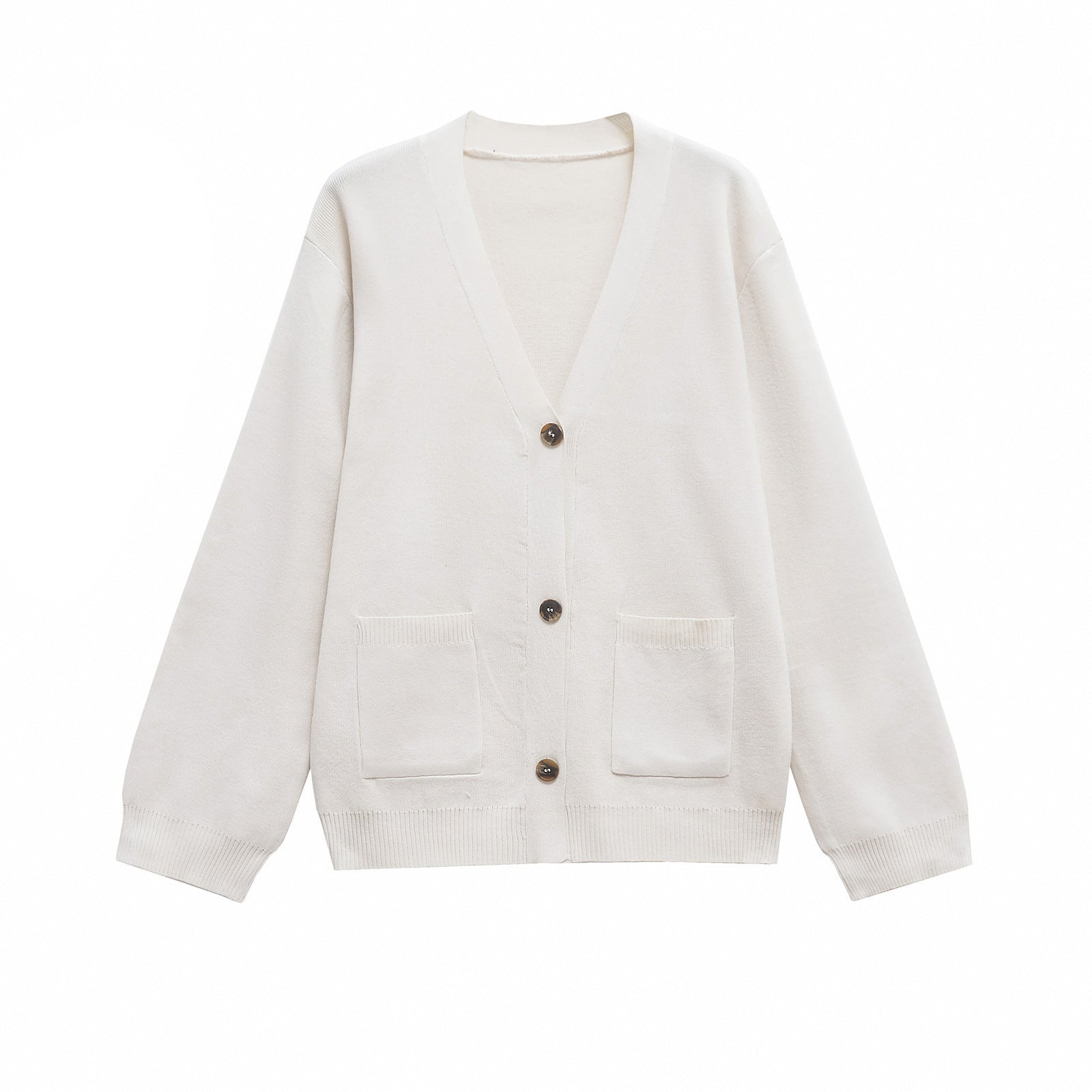 Long Sleeve Sweater Fashionable Elegant Knitted Cardigan