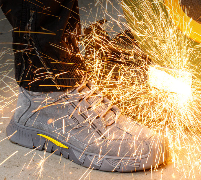 Men's Winter Plus Velvet Cotton Shoes High-top Mid-bang Velvet Warm-keeping And Cold-proof