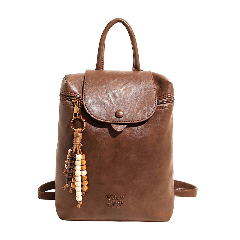 Personal Influencer Backpack New Fashion Retro Women Travel Bag