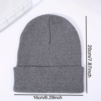 Five Color Set Beanies For Men And Women Winter Hats Warmth