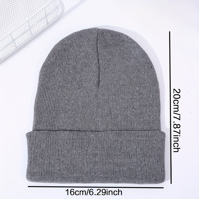 Five Color Set Beanies For Men And Women Winter Hats Warmth