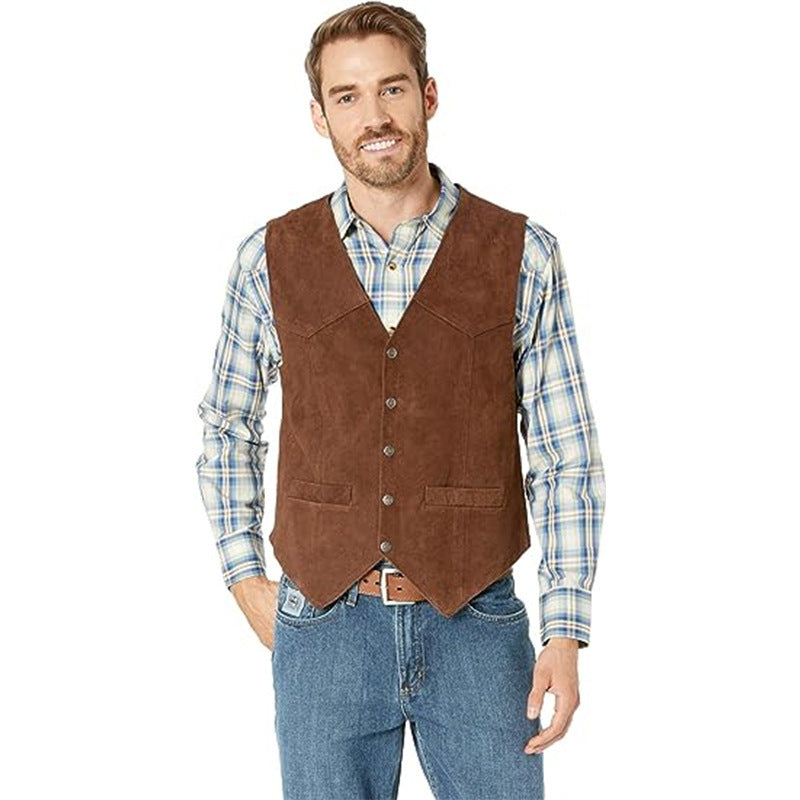 Fashion New Single-breasted Vest For Men