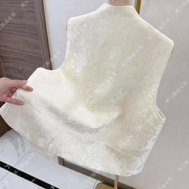 Embroidered Loose Temperament Vest For Women