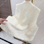 Embroidered Loose Temperament Vest For Women