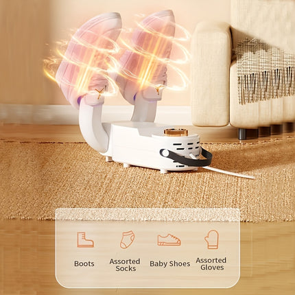 Fast Drying Deodorizing Boot Dryer With Timer EU Plug