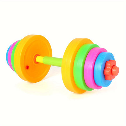 Kids Water Dumbbells Set With Removable Weight Wheels
