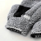 European And American Autumn And Winter Plaid Pattern Imitation Fur Men's Break