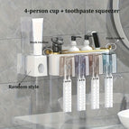 4 cups + toothpaste squeezer