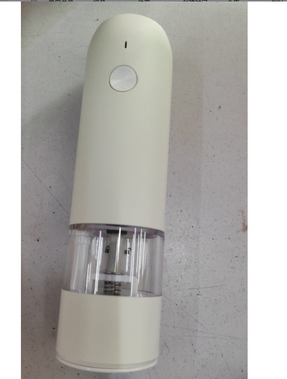 Rechargeable Electric Pepper And Salt Grinder Set One-Handed No Battery Needed Automatic Grinder With Adjustable Coarseness LED Light Refillable