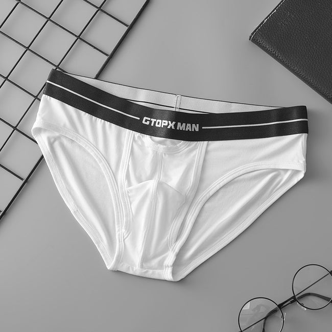 Men's U-convex Thin Low Waist Briefs Summer Main Image