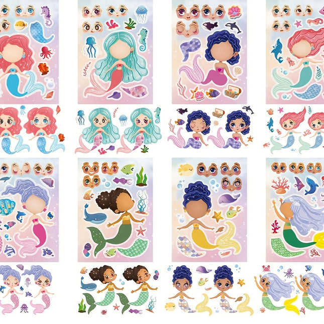 Mermaid Party Favors For Girls 140pc Mermaid Birthday Decor
