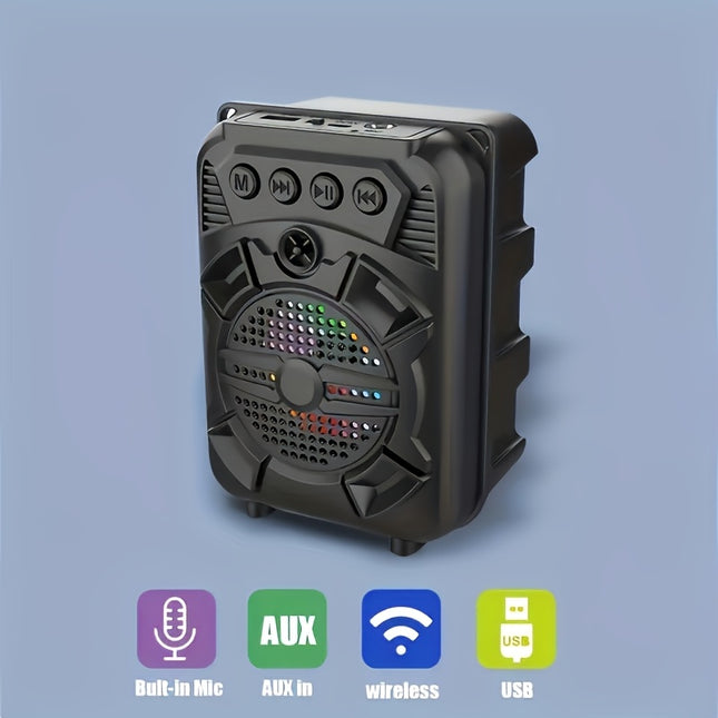 Wireless Speaker LED Light and Extra Bass 10 Hours Playtime