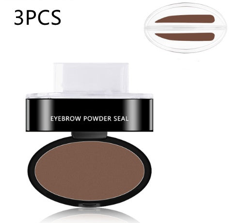 Eyebrow Powder Stamp Tint Stencil Kit Cosmetics Professional Makeup Waterproof Eye Brow Stamp Lift Eyebrow Enhancers Stencil Kit Main Image