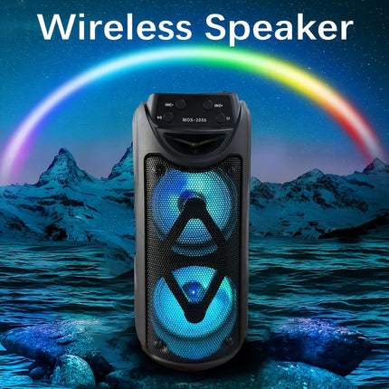 Outdoor Wireless Speaker Twin Stereo Type C Fast Charge 12H