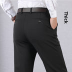 Elastic Dad Suit Trousers For Middle-aged And Elderly People
